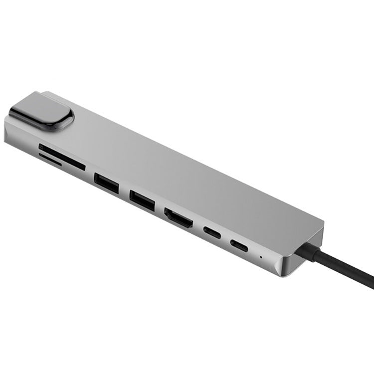 PD Eight in One Expansion Dock Usb Docking Station Type-c Hub Splitter