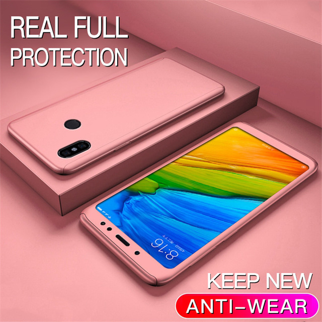 360° full protection mobile phone case Redmi Note