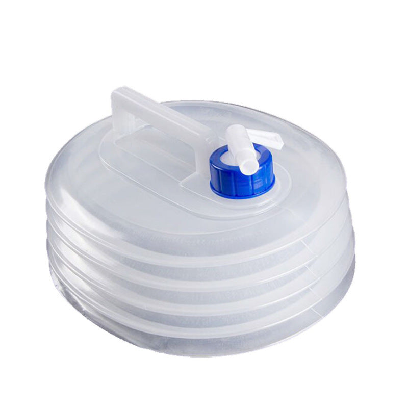 PE folding water bag shrinkable