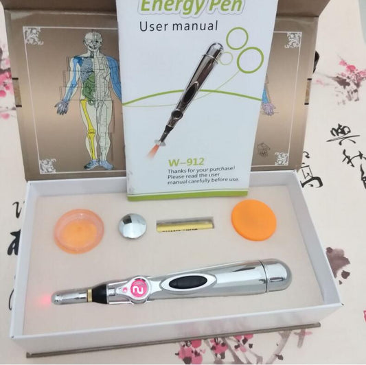 Laser-Akupunktur und Moxibustion Pen Massagestab