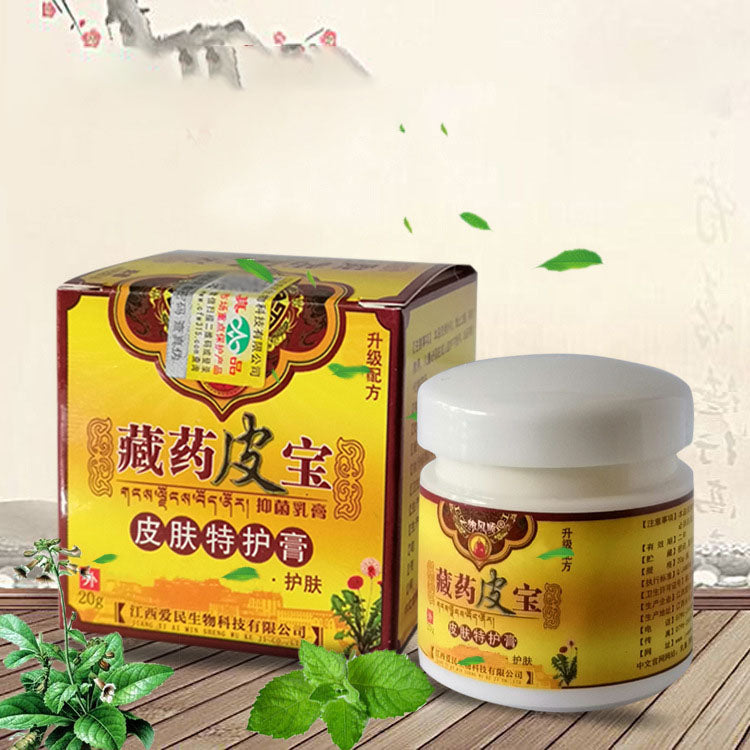 Tibetan care foot ointment against itching,