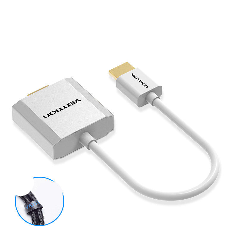 Convertisseur HD Adaptateur Câble Ordinateur TV Projecteur Vidéo avec Adaptateur Audio