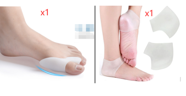 1 pair of silicone foot care Hallux Valgus corrector