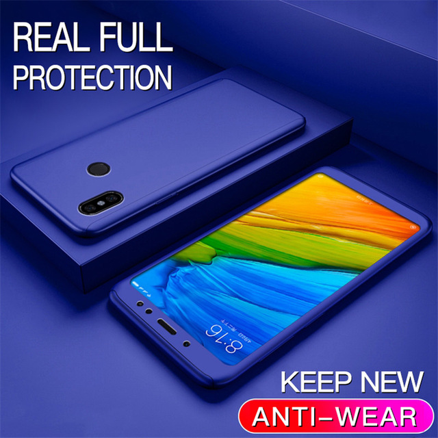 360° full protection mobile phone case Redmi Note