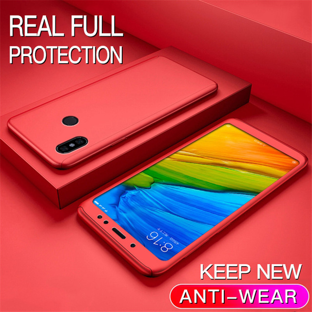 360° full protection mobile phone case Redmi Note