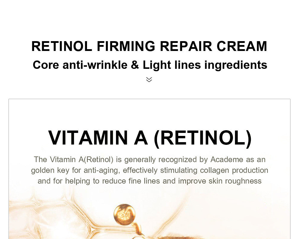 Rétinol Crème Anti-Âge et Exfoliante