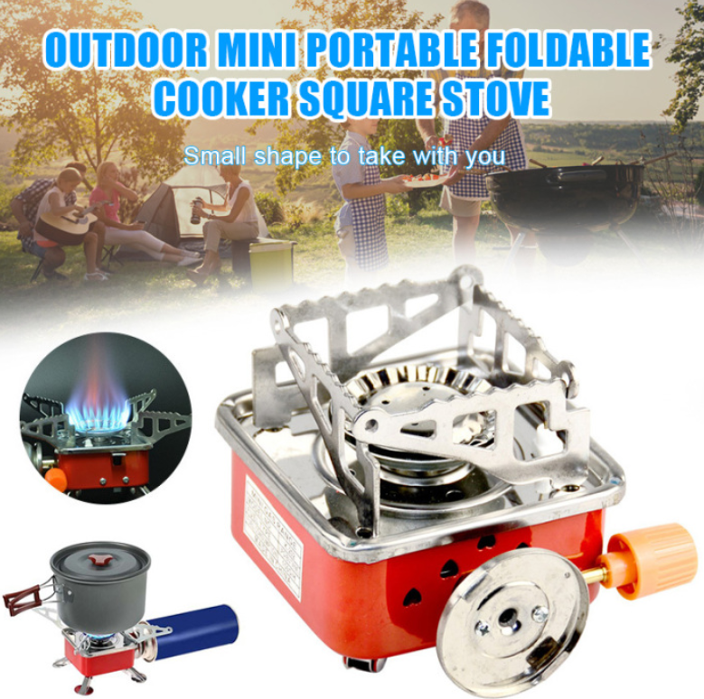 Mini cuisinière à gaz portable et pliable