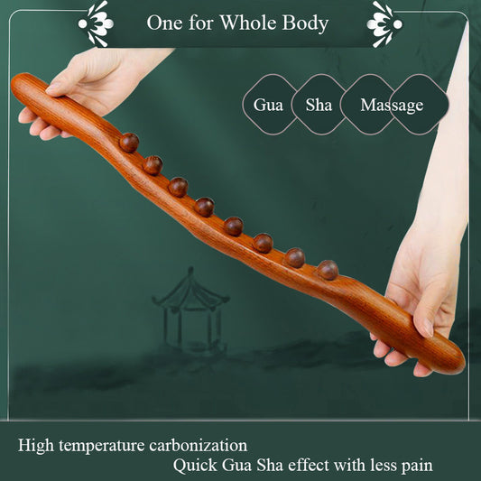 Full Body Gua Sha Meridian Massage Pole