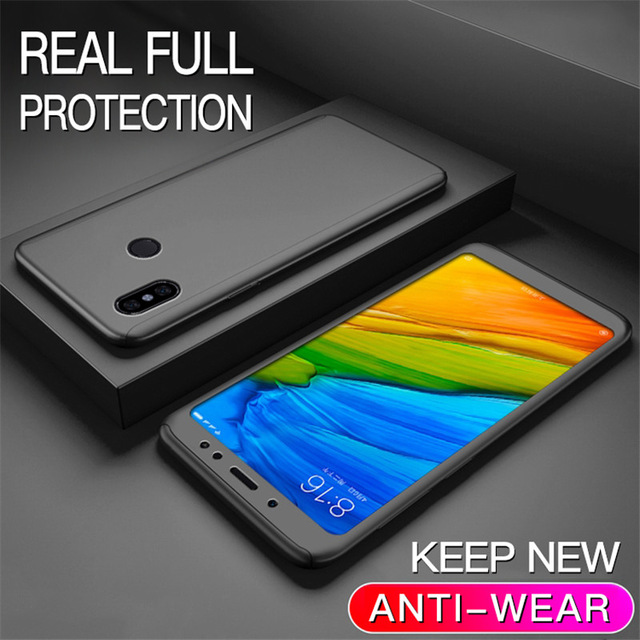 360° full protection mobile phone case Redmi Note