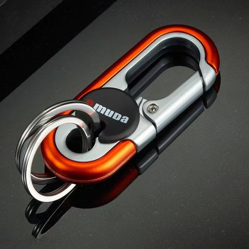 Key carabiner with screw cap