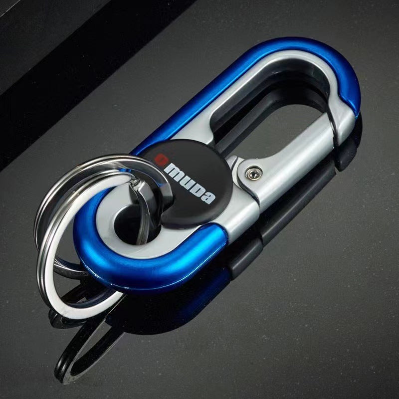 Key carabiner with screw cap